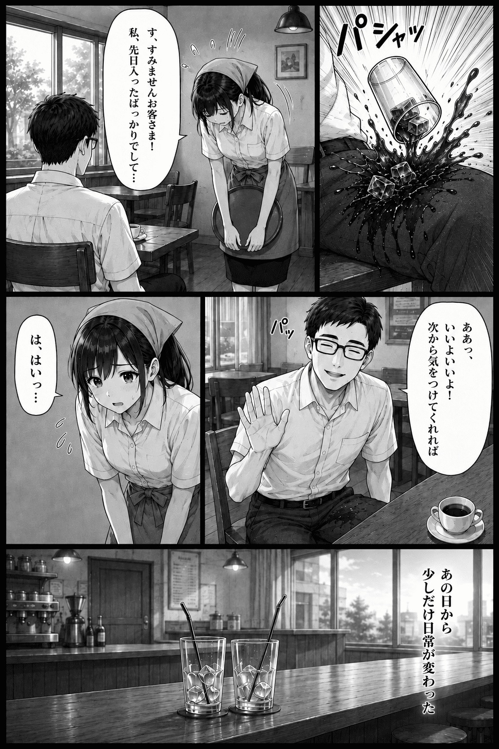 久遠の残り影【SF恋愛短編】（前編）