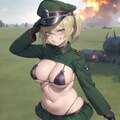 悪魔の女軍人 2枚目
