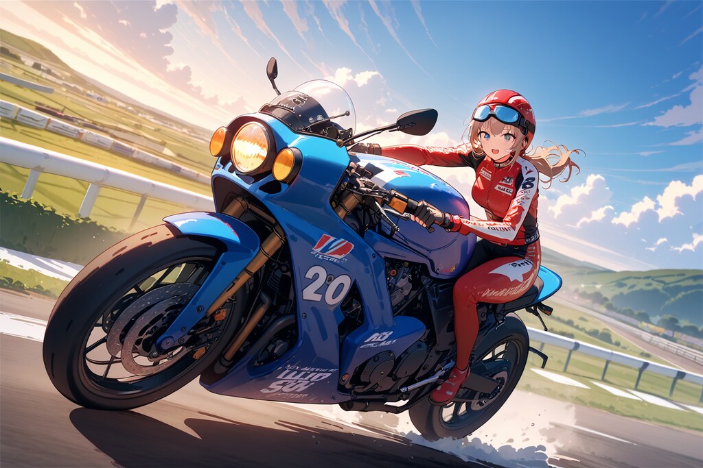 バイク好き彼女