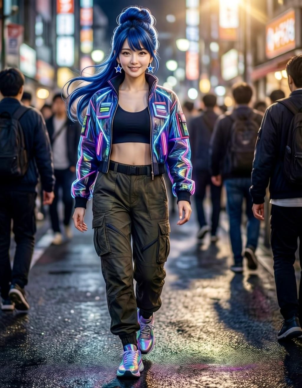 リンちゃん💙ストリートファッション