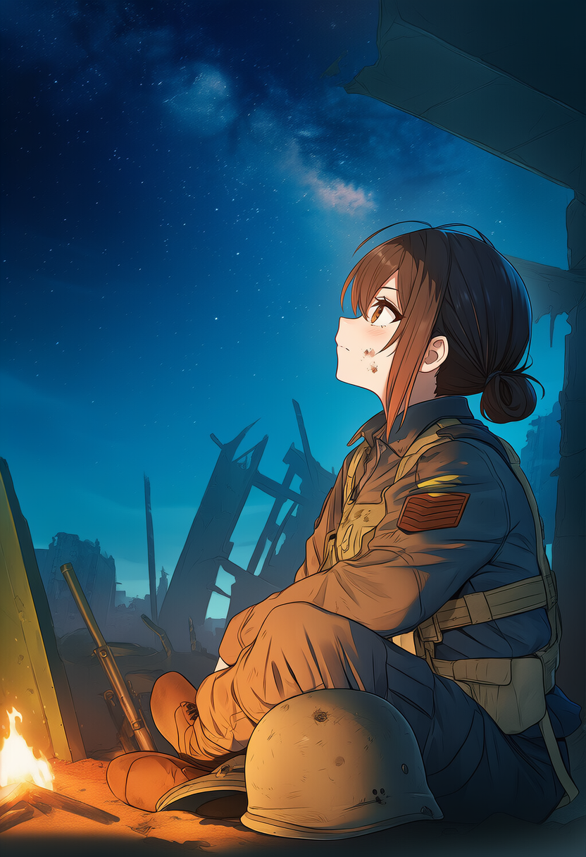 終わる世界で見上げる星空