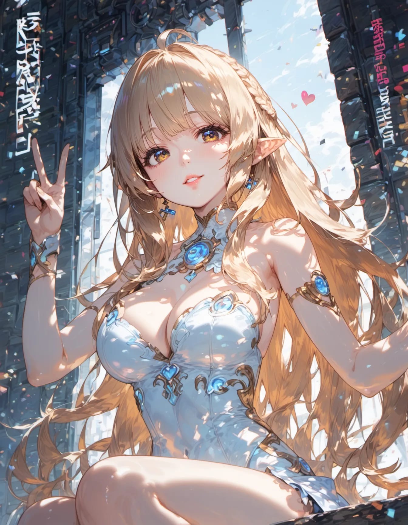 Victory Worn Like Light | の人気AIイラスト・グラビア