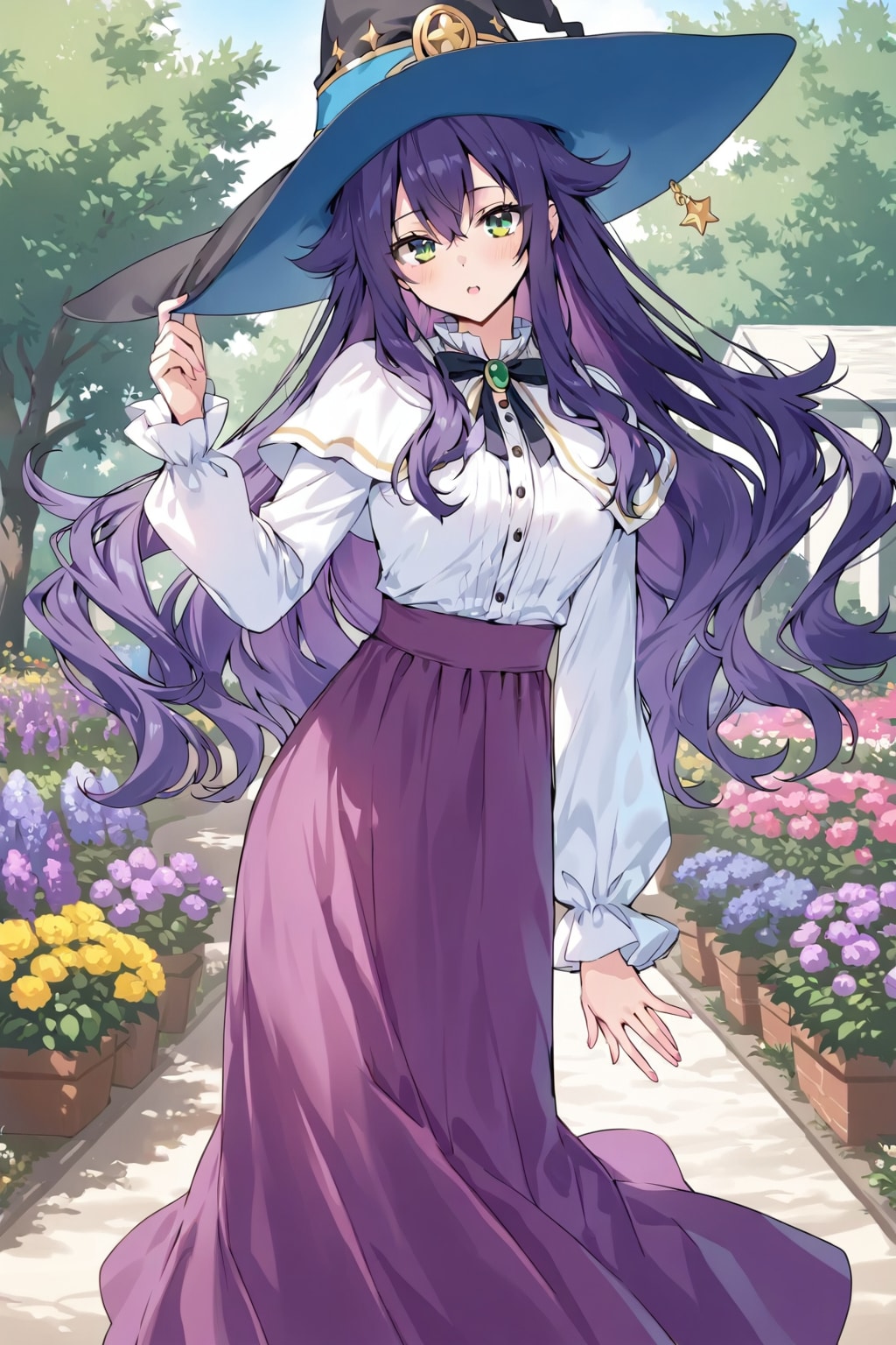 魔女とロングスカート