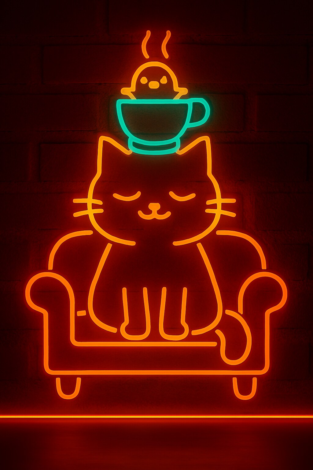 のってるネオンサイン