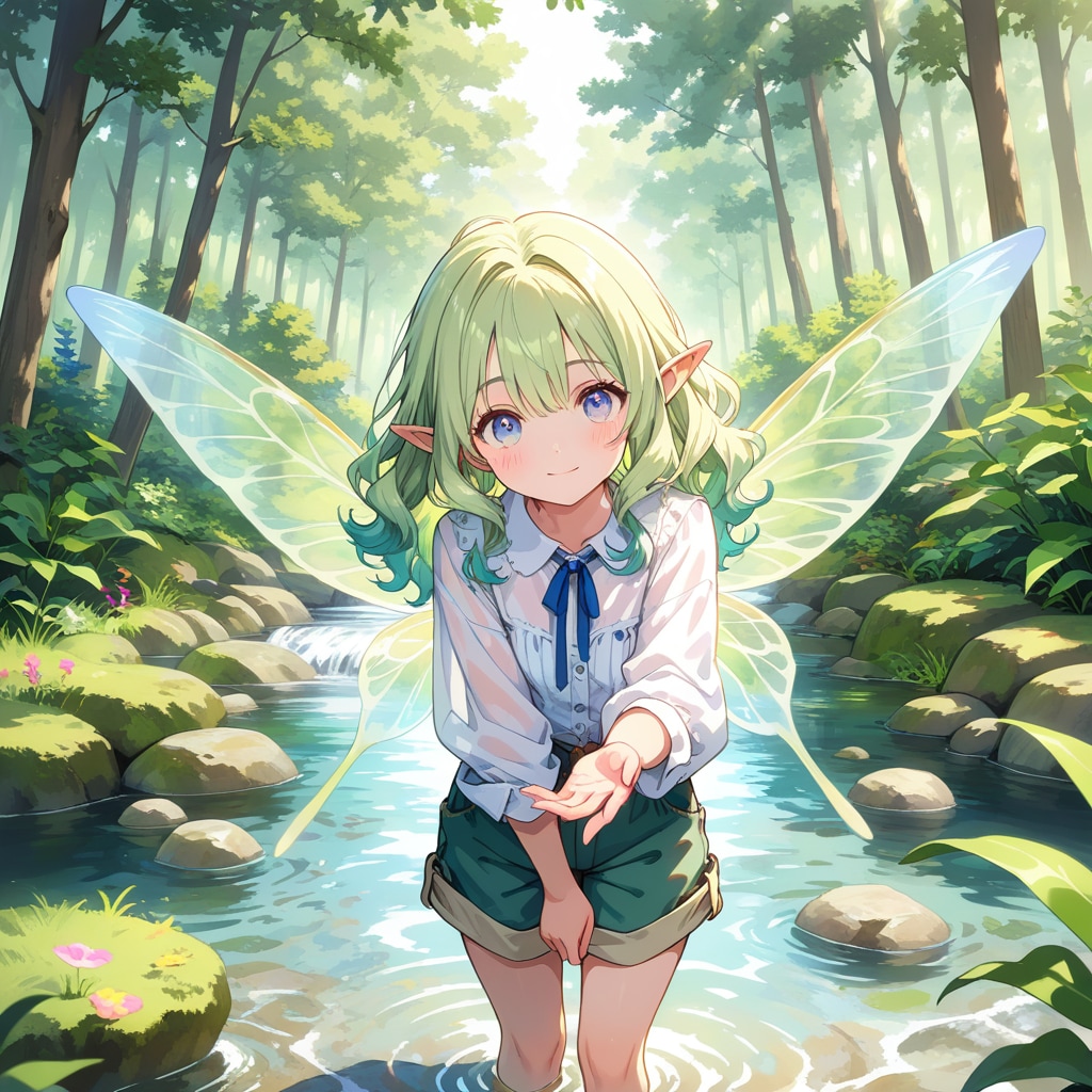 渓流 | の人気AIイラスト・グラビア