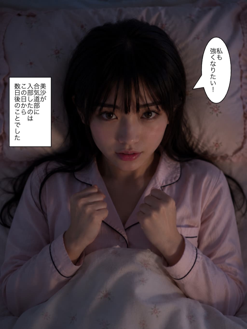 沙原美沙は強くなりたい