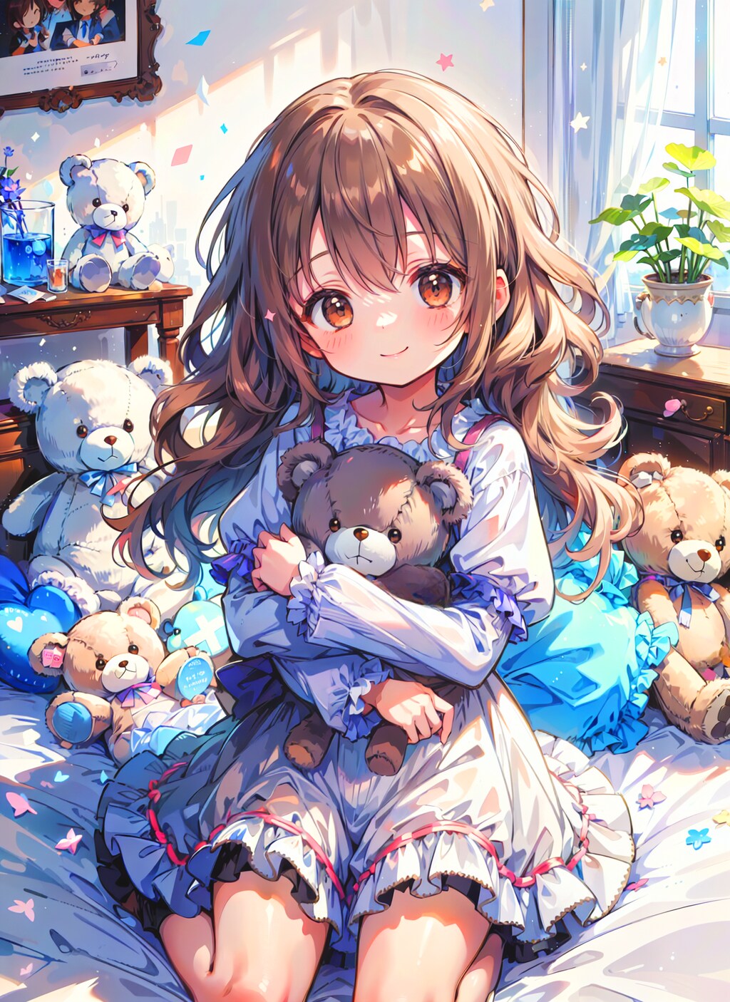 部屋いっぱいのテディベア