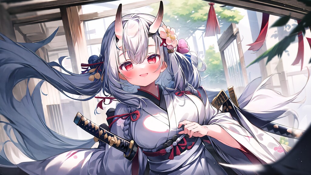 （12枚）剣の稽古さぼっちゃダメ！ 【7種LoRA使用】