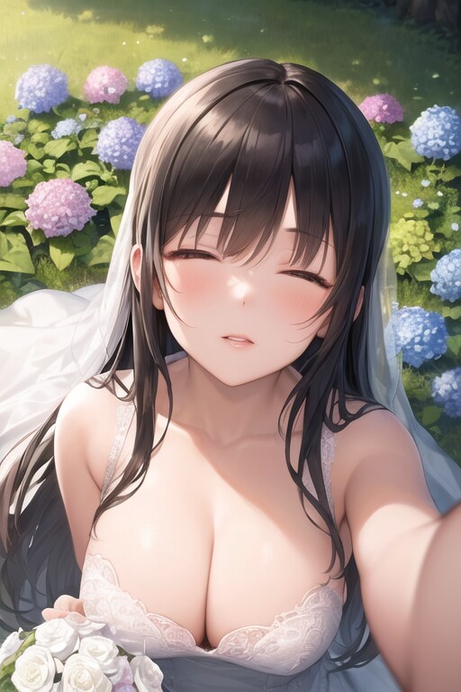キス待ち花嫁