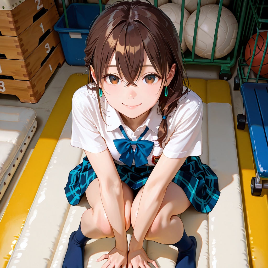 歩美 Summer School Uniform (7)