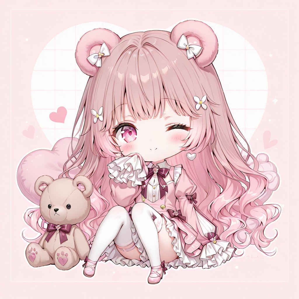 クマ耳ちゃん | の人気AIイラスト・グラビア