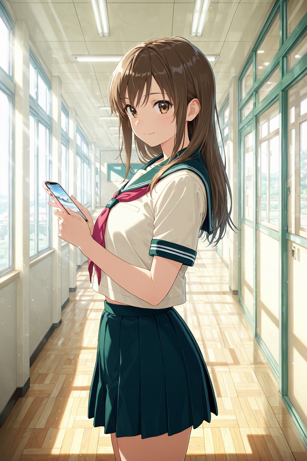 お互いに撮り合いっこ