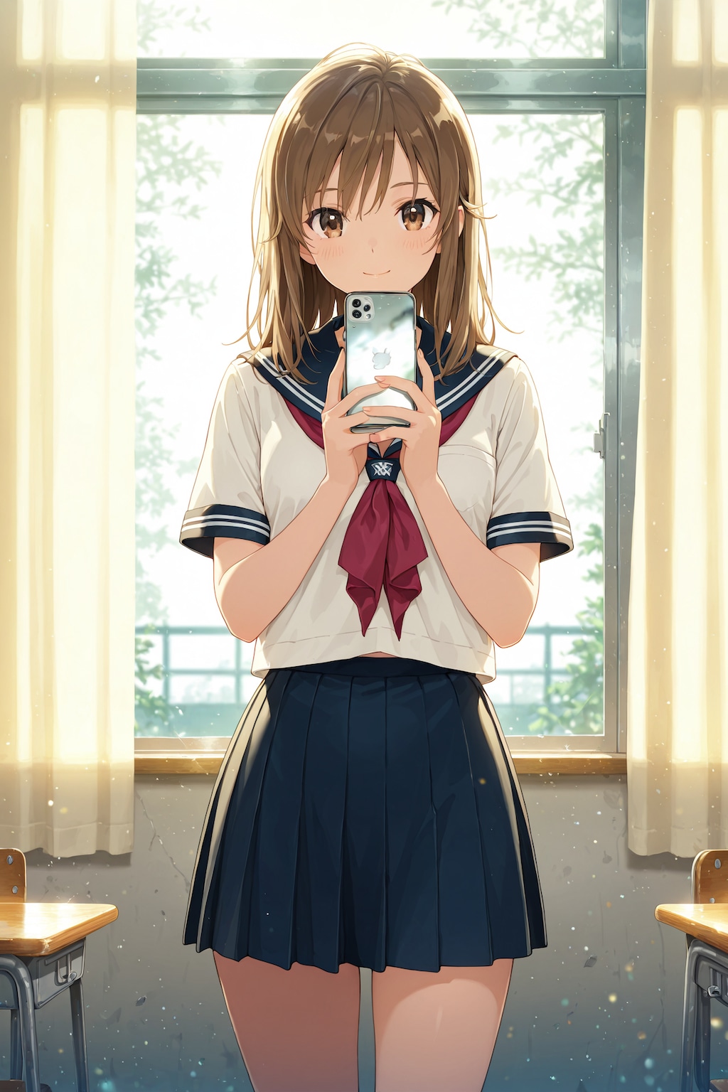 お互いに撮り合いっこ