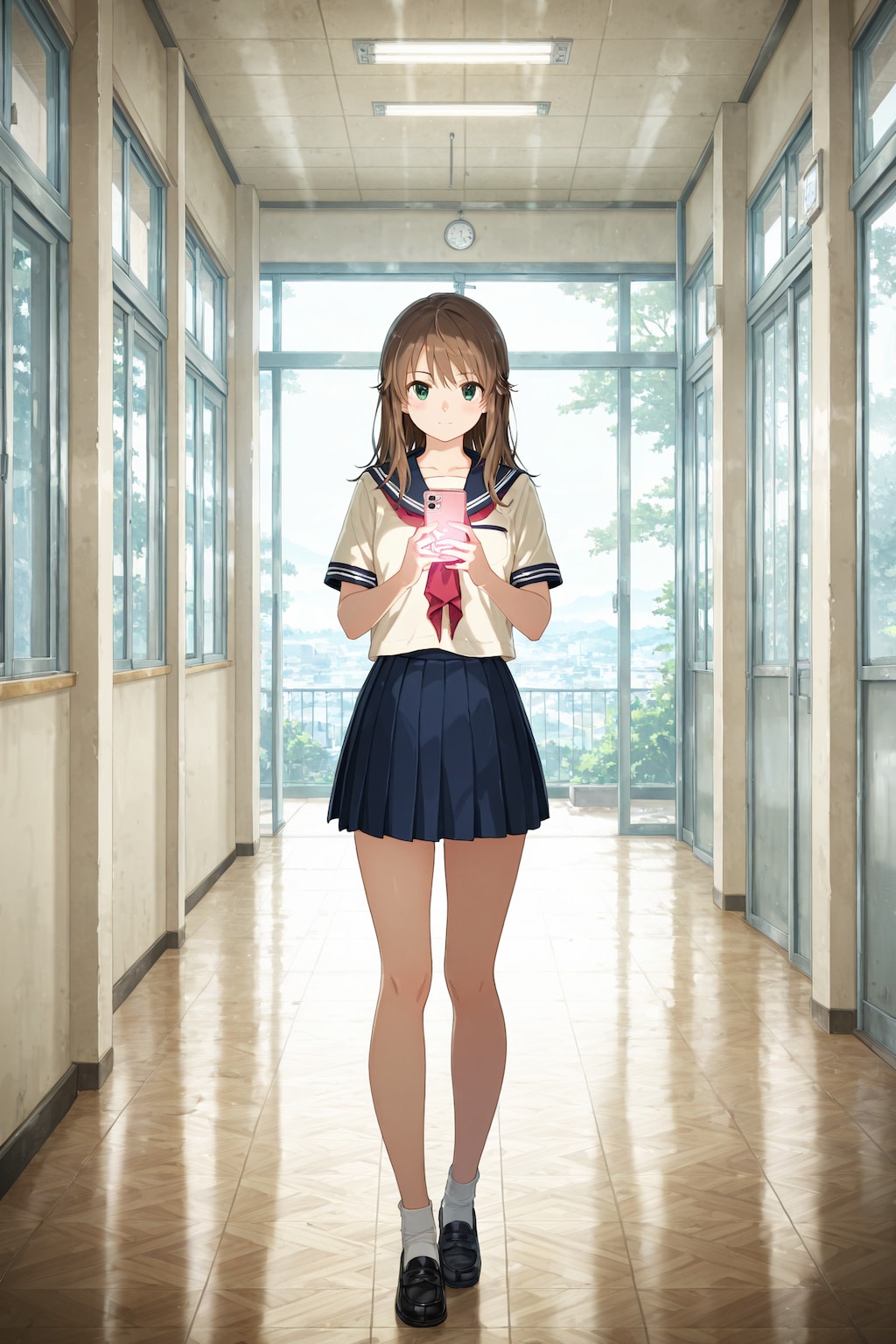 お互いに撮り合いっこ