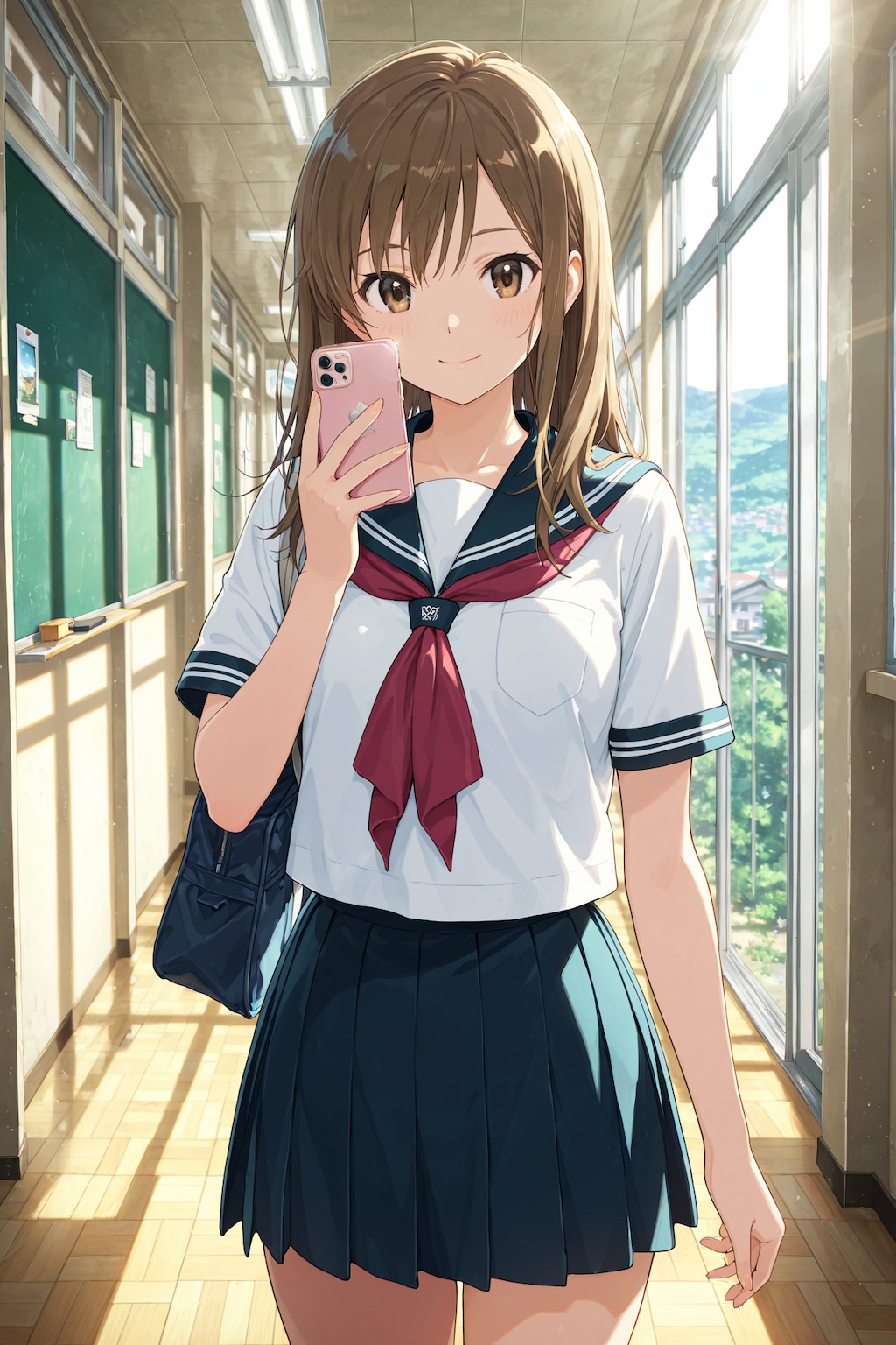 お互いに撮り合いっこ