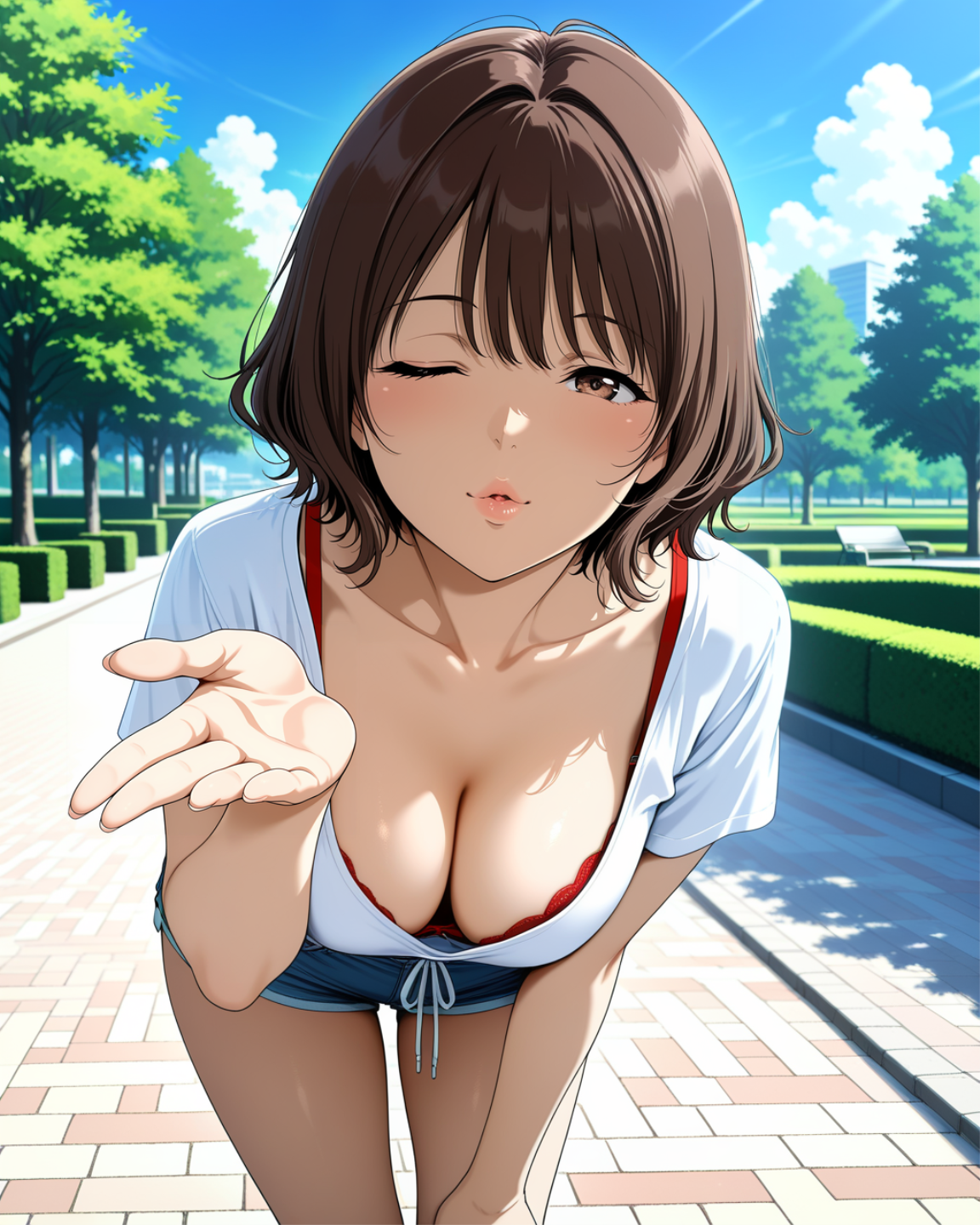 ちゅっ！