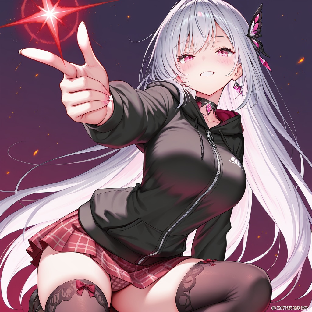 銀髪の子9