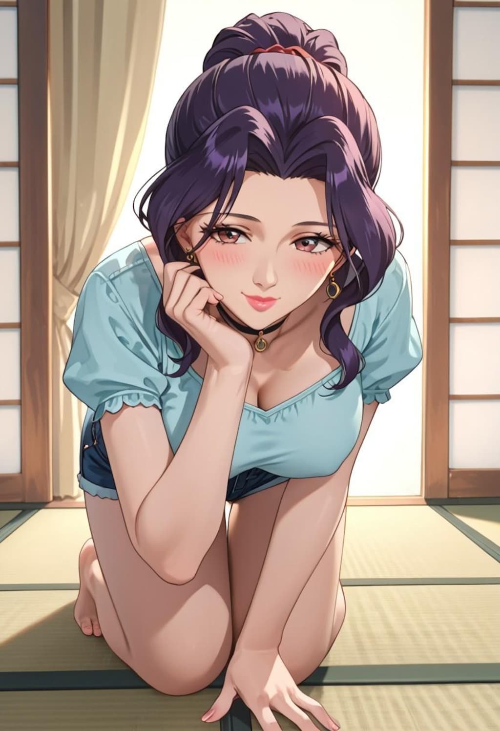 息子の巨乳嫁