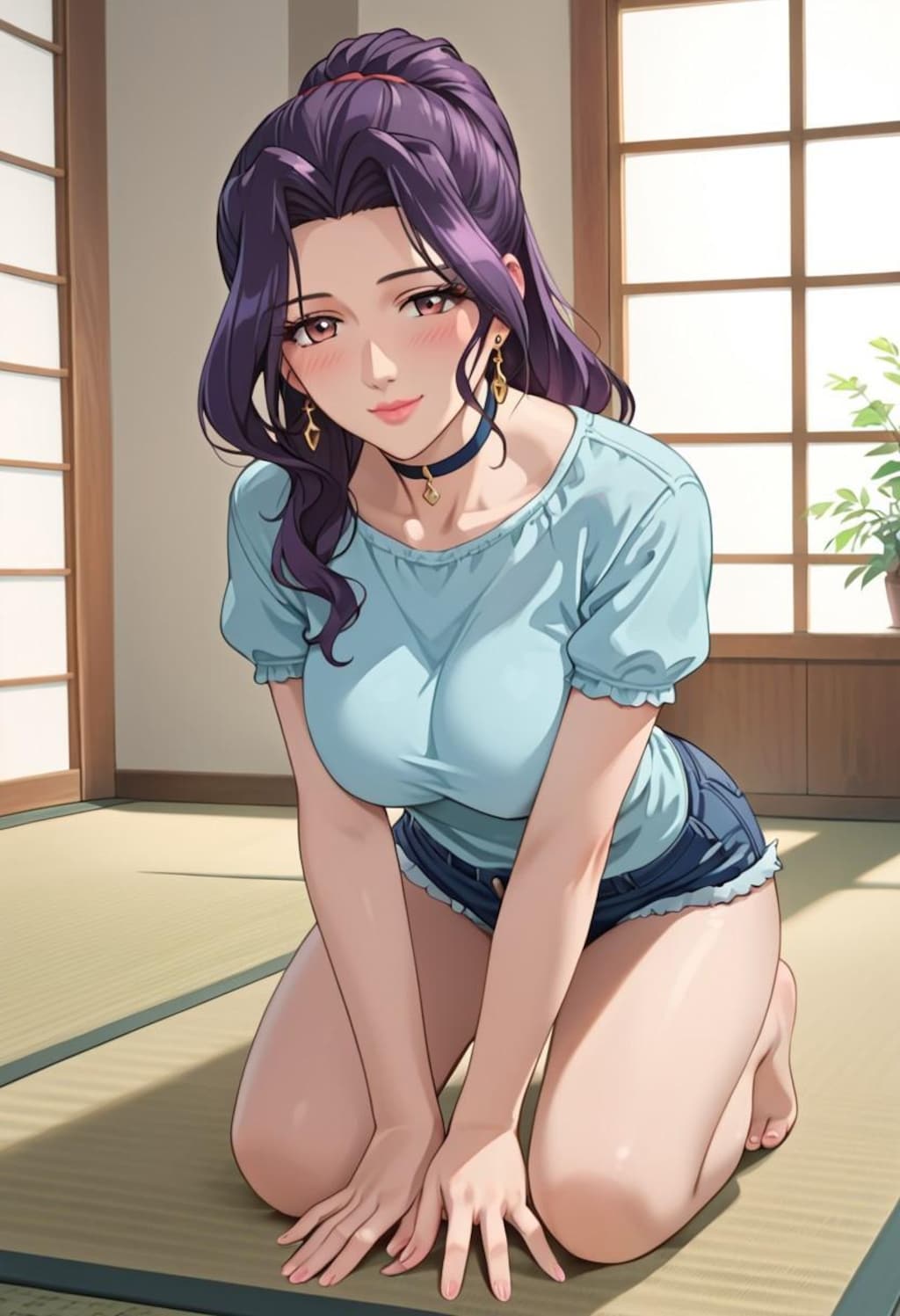 息子の巨乳嫁