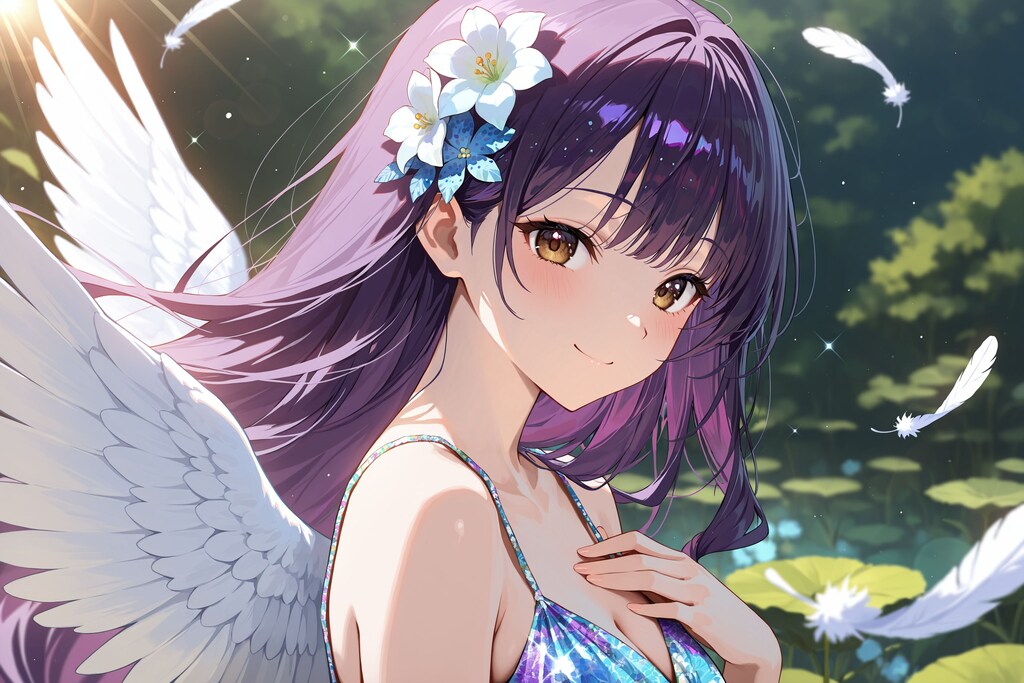 天使さん頑張ります