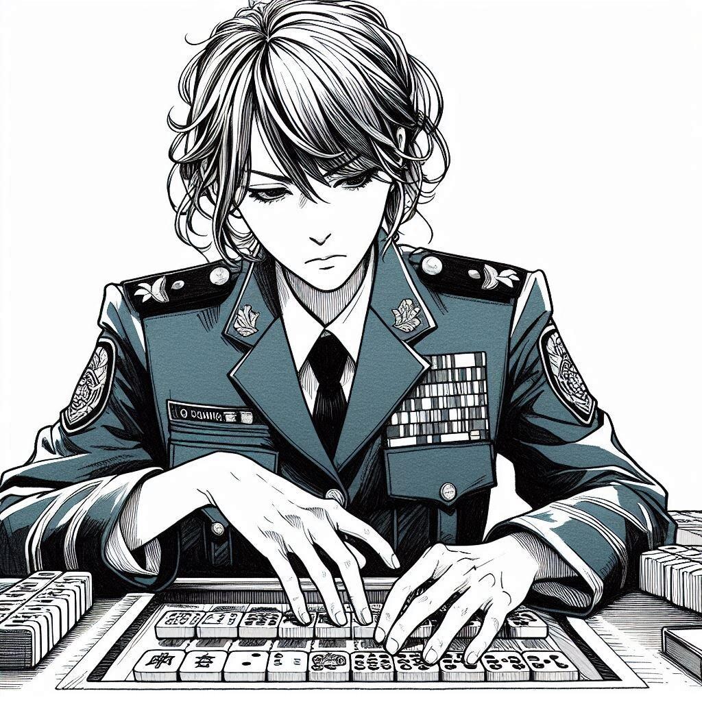 符計算する婦警さん