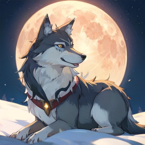 ウルフムーン | の人気AIイラスト・グラビア