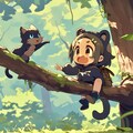 くま娘✖︎子猫🐾 3枚目