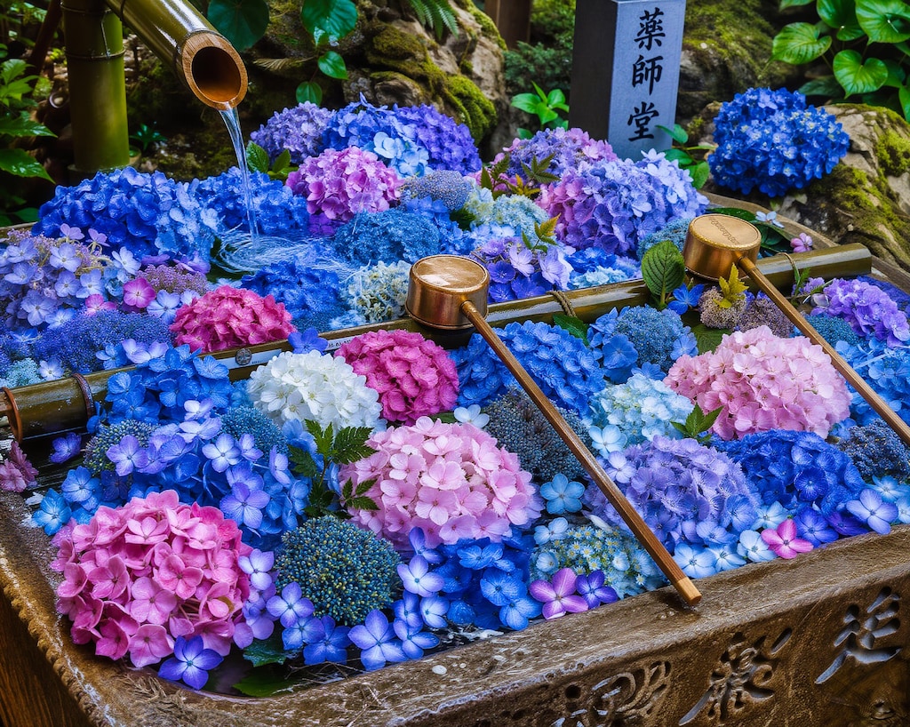 花手水