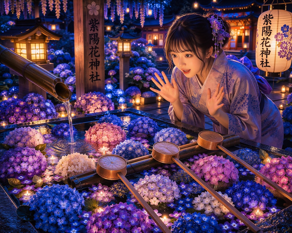 花手水