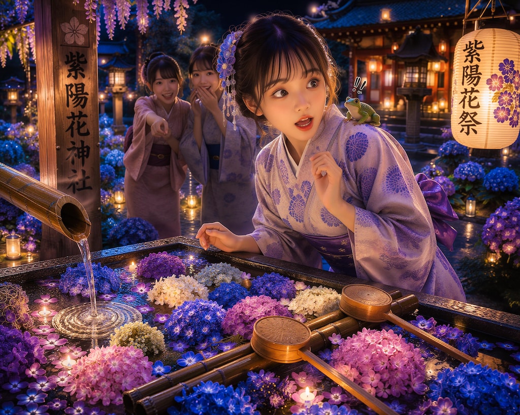 花手水