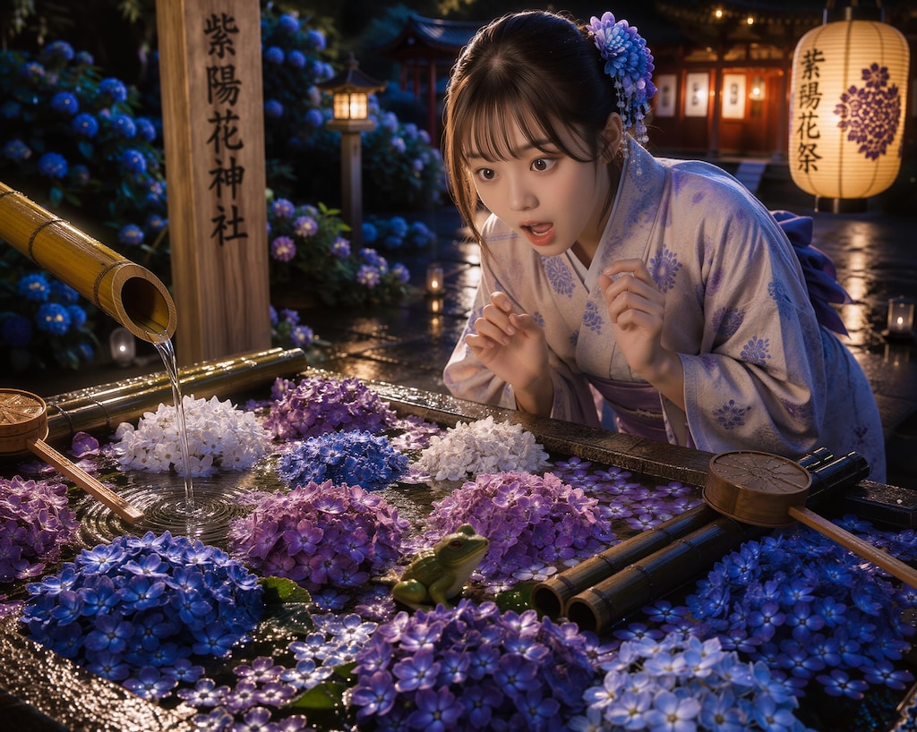 花手水