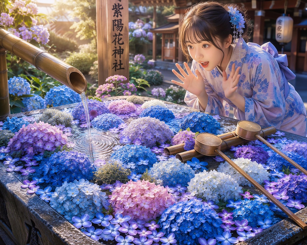 花手水