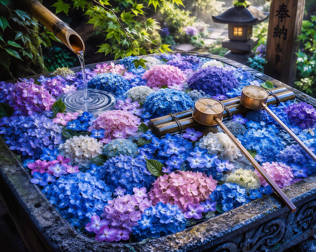 花手水
