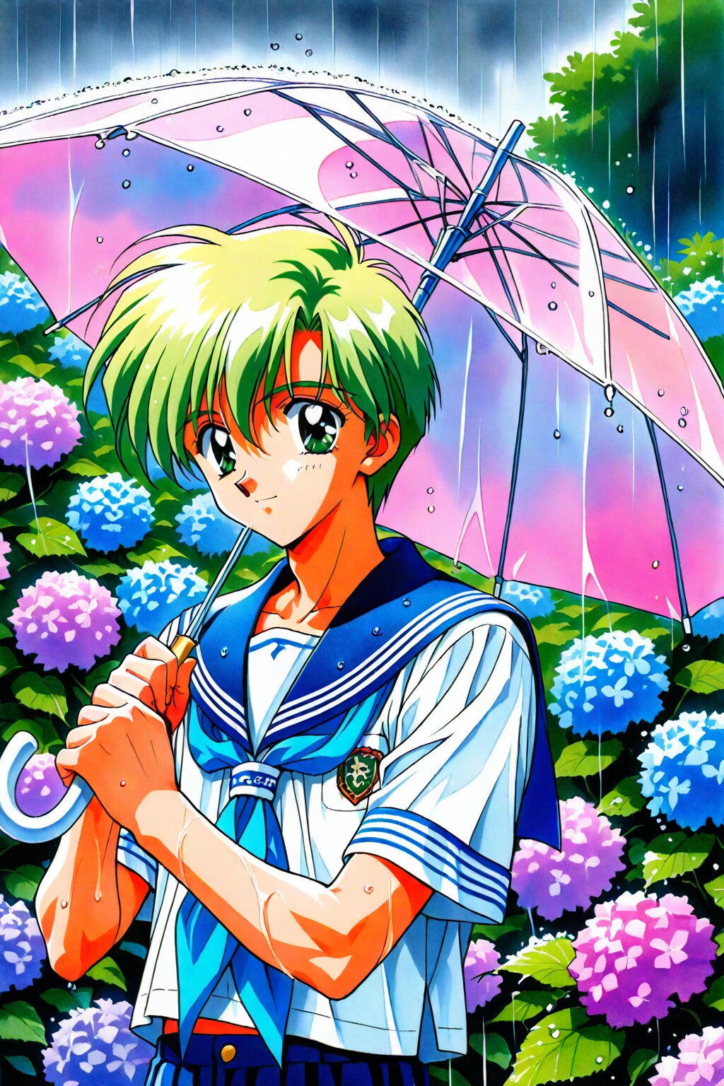 傘、入るかい？