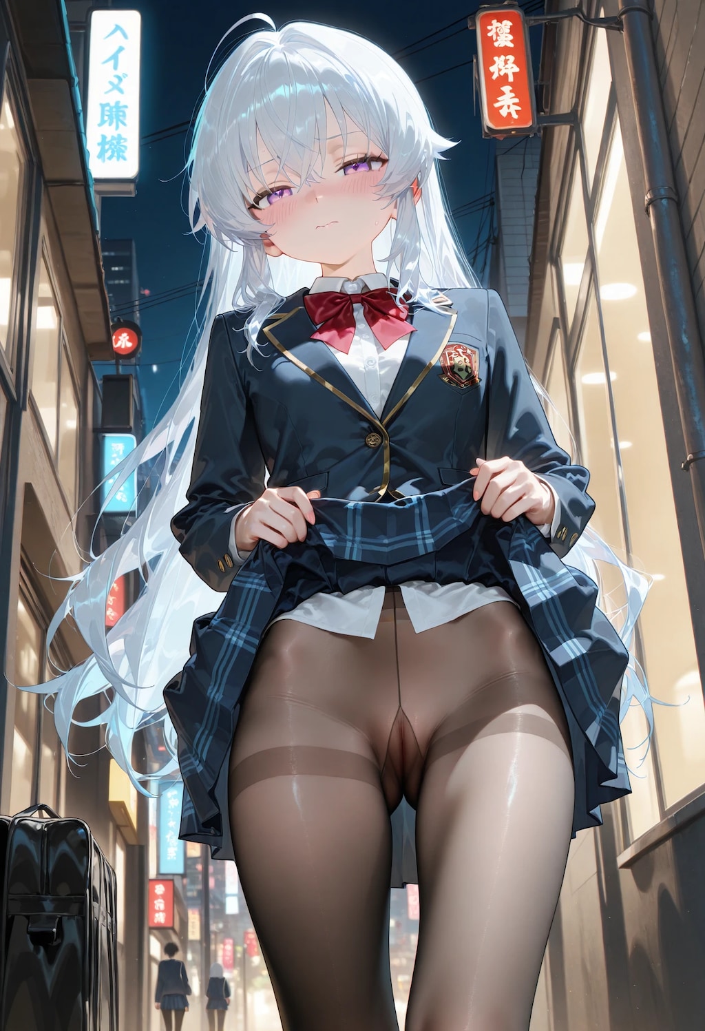 銀髪ちゃん