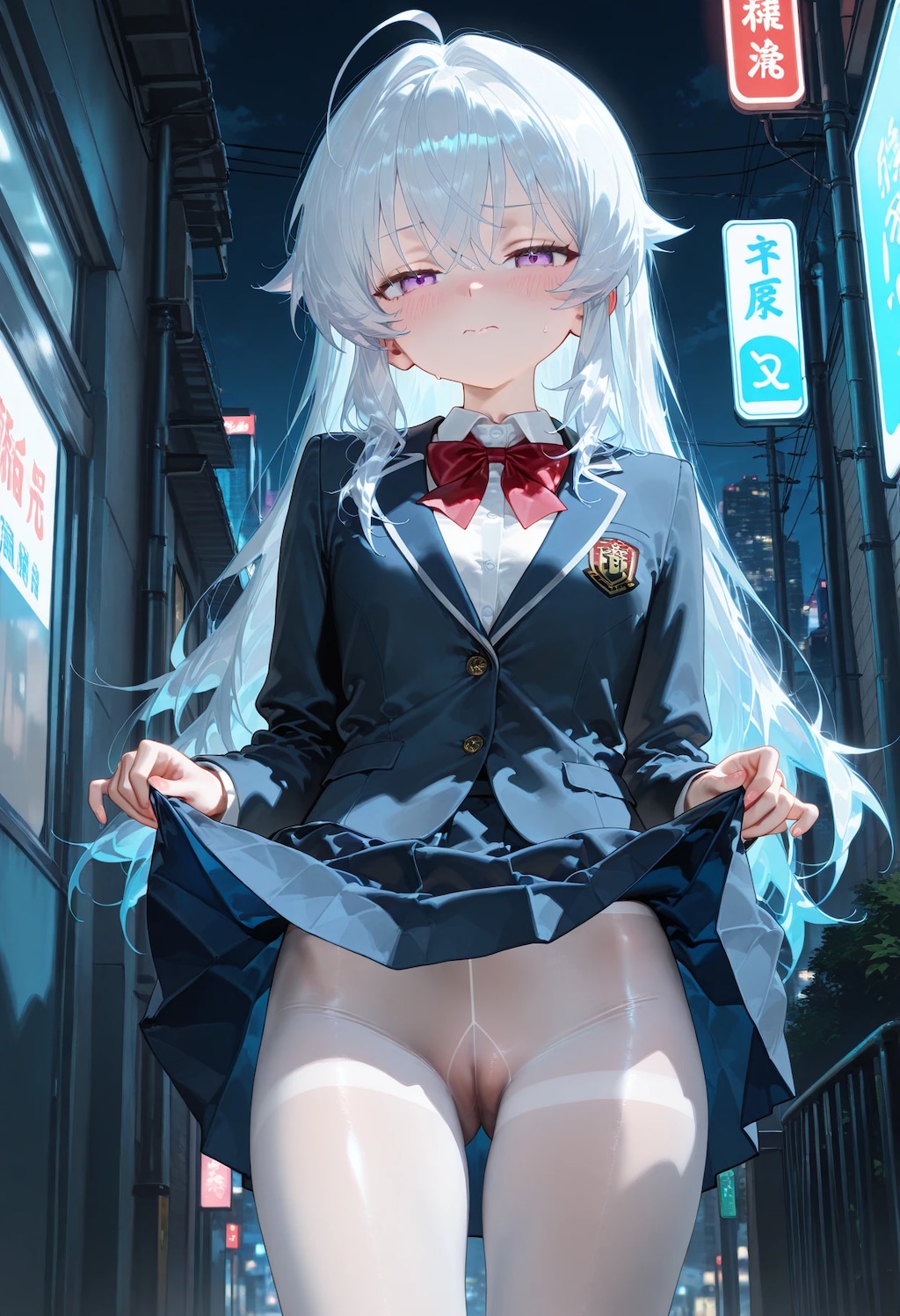銀髪ちゃん