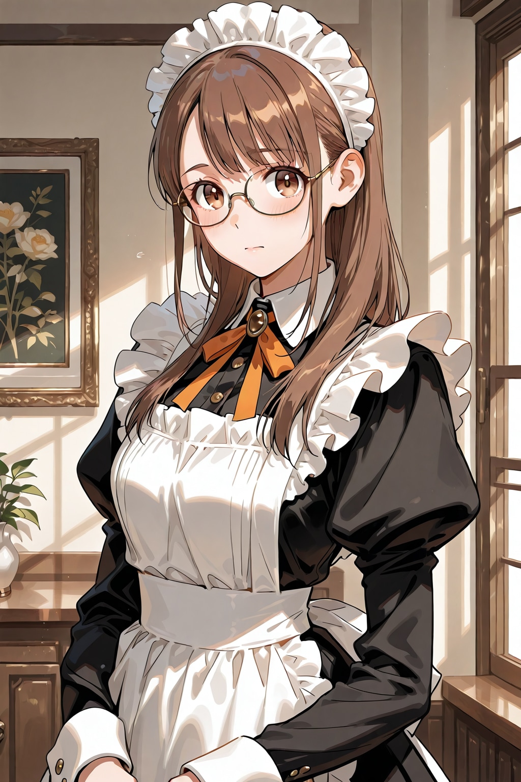 急拵えのメイドさん