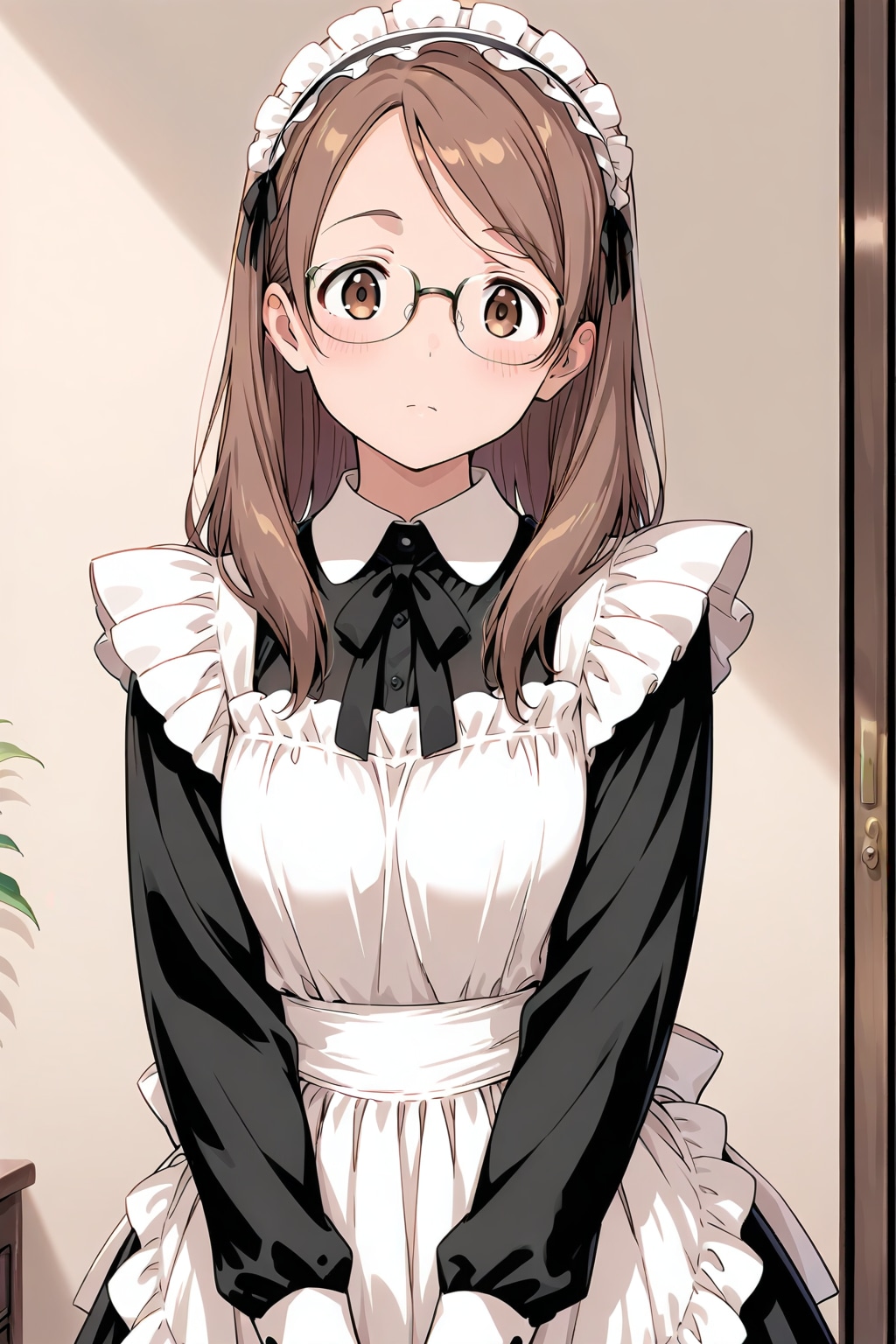 急拵えのメイドさん