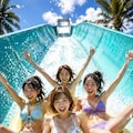 みんなで楽しいウォータースライダー 4枚目