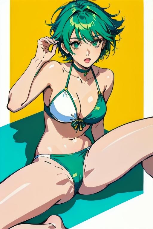 アスリートの女の子