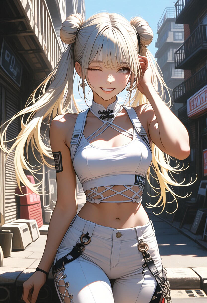 フォトリアルタッチの美少女