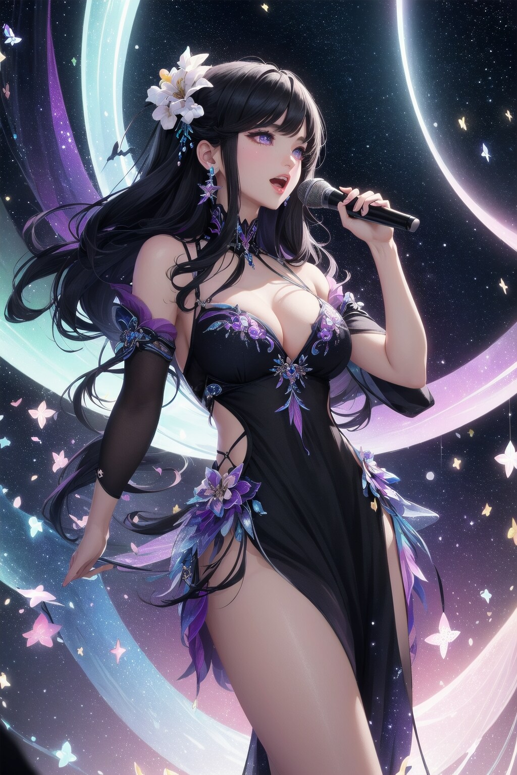 引き続き、歌姫のライブステージ！