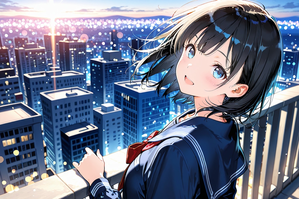 夕陽と美少女(PHOENIX)(4)