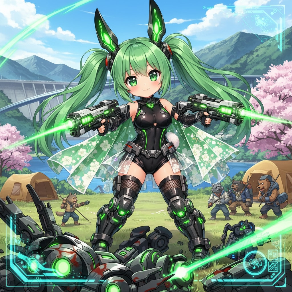 みどツイぴょん。