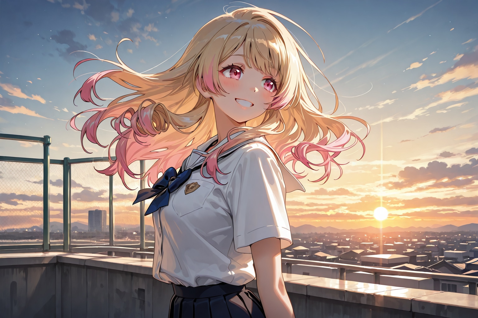 黄昏時