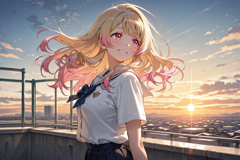 黄昏時