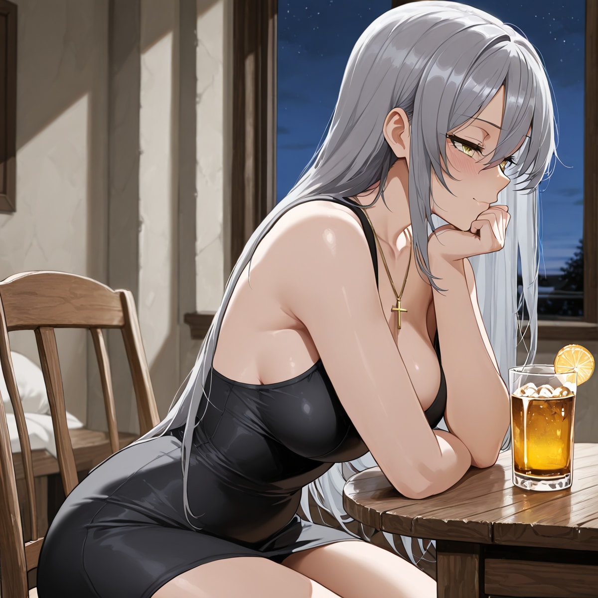 就寝前の一時