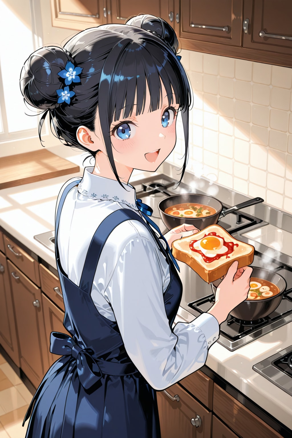 おだんごちゃん🍡✨と朝ごはん🍚✨　1/27