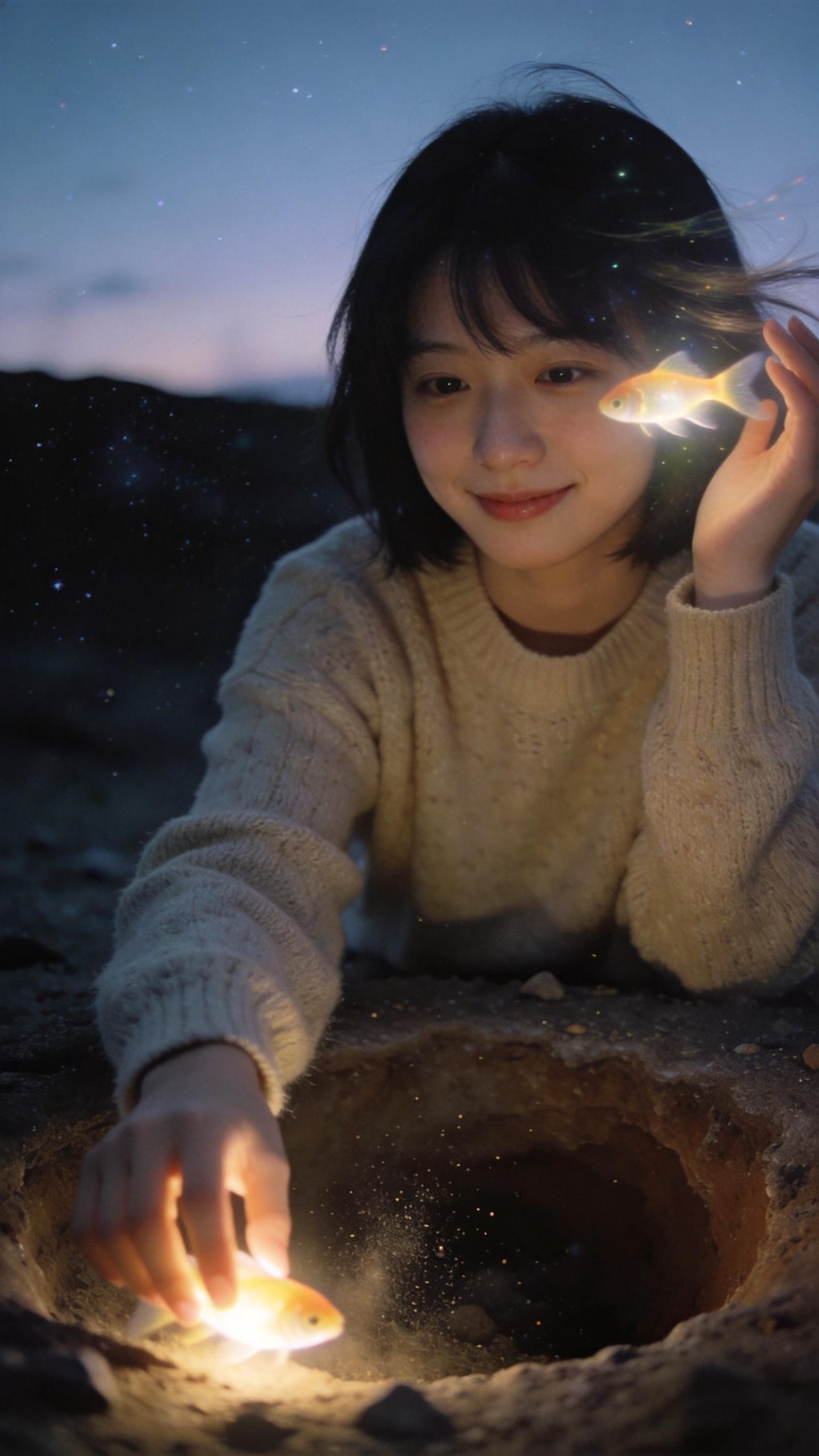 A Fish from the Quiet Cosmos