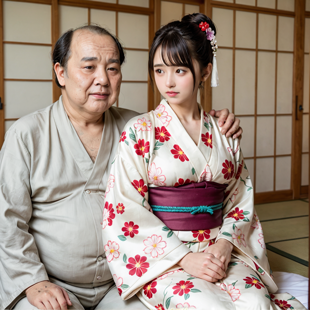 成金ジジイに買われた小町娘美夏⑤
